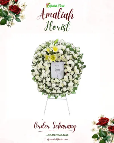 Krans Bunga Duka Cita pasirmae